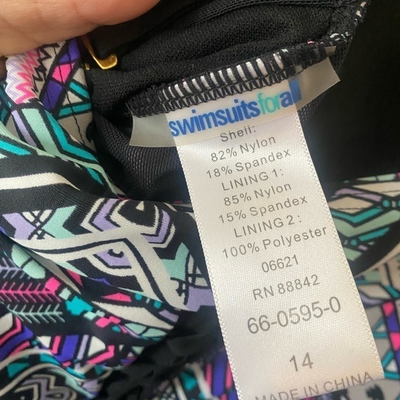 Swimsuits for all size 14 1 piece - Picture 6 of 6